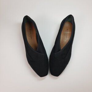 Walking Cradles Classics 7W Black Elastic Stretch Upper Slip On Shoe Mark Klemp